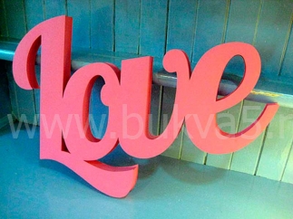 Буквы из полистирола