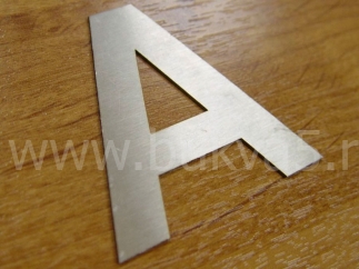 Алюминиевые буквы