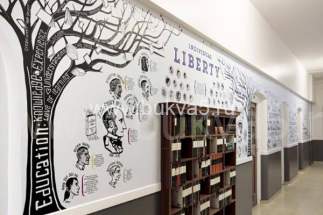 Оформление библиотеки в школе
